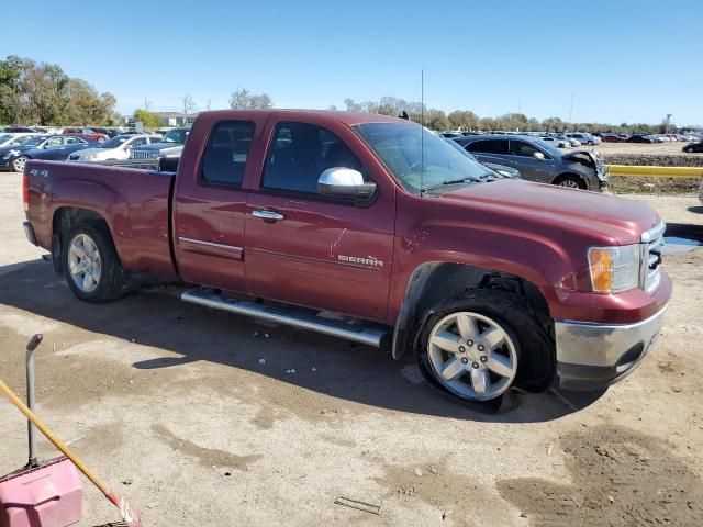 1GTR2VE79DZ154888 - 2013 GMC SIERRA K1500 SLE BURGUNDY photo 4