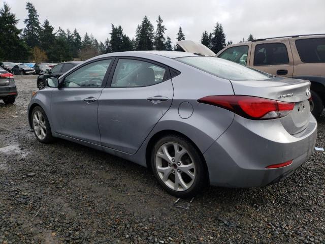 5NPDH4AE9GH702262 - 2016 HYUNDAI ELANTRA SE SILVER photo 2