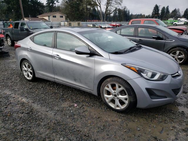 5NPDH4AE9GH702262 - 2016 HYUNDAI ELANTRA SE SILVER photo 4