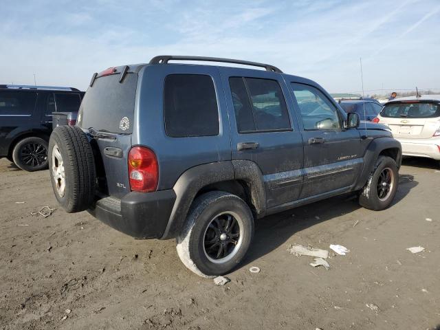 1J4GL48K22W270571 - 2002 JEEP LIBERTY SPORT BLUE photo 3