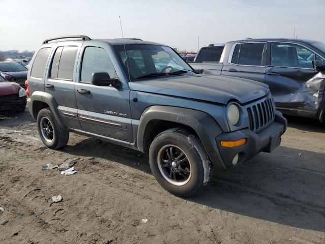 1J4GL48K22W270571 - 2002 JEEP LIBERTY SPORT BLUE photo 4