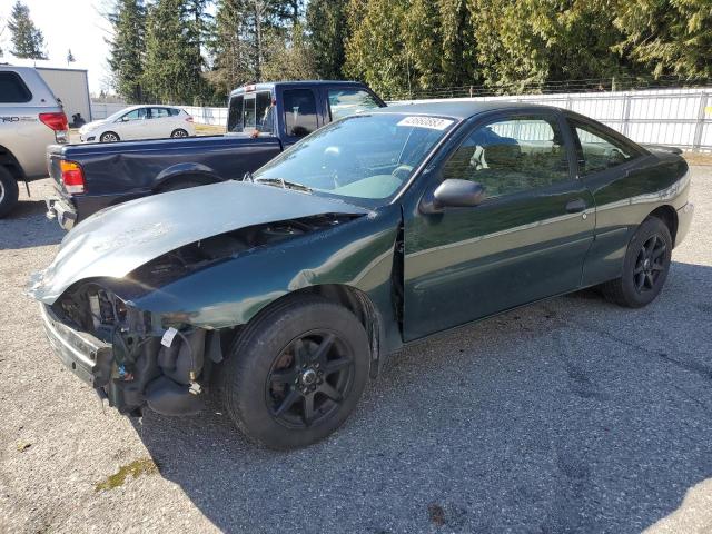 1G1JC124727405860 - 2002 CHEVROLET CAVALIER GREEN photo 1