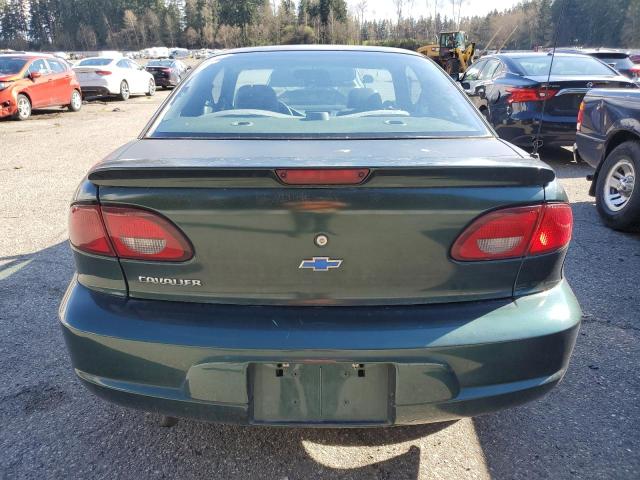 1G1JC124727405860 - 2002 CHEVROLET CAVALIER GREEN photo 6