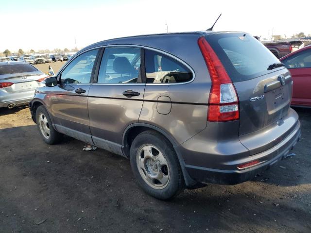 5J6RE4H35BL066733 - 2011 HONDA CR-V LX GRAY photo 2