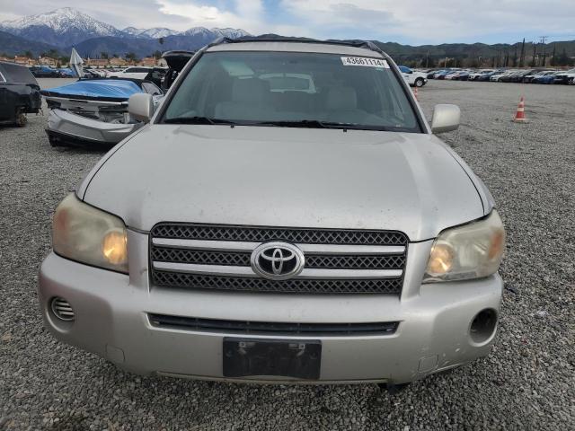 JTEDW21A060013743 - 2006 TOYOTA HIGHLANDER HYBRID SILVER photo 5