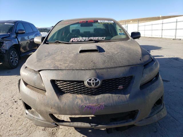 1NXBU4EE8AZ177331 - 2010 TOYOTA COROLLA BASE CHARCOAL photo 5