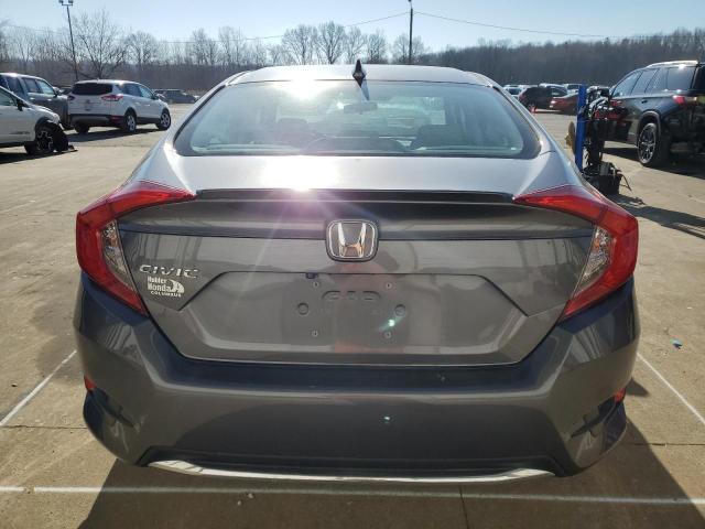 19XFC1F35KE002765 - 2019 HONDA CIVIC EX GRAY photo 6