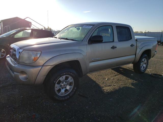 5TEJU62N05Z123311 - 2005 TOYOTA TACOMA DOUBLE CAB PRERUNNER TAN photo 1