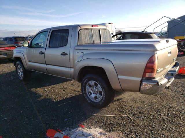 5TEJU62N05Z123311 - 2005 TOYOTA TACOMA DOUBLE CAB PRERUNNER TAN photo 2