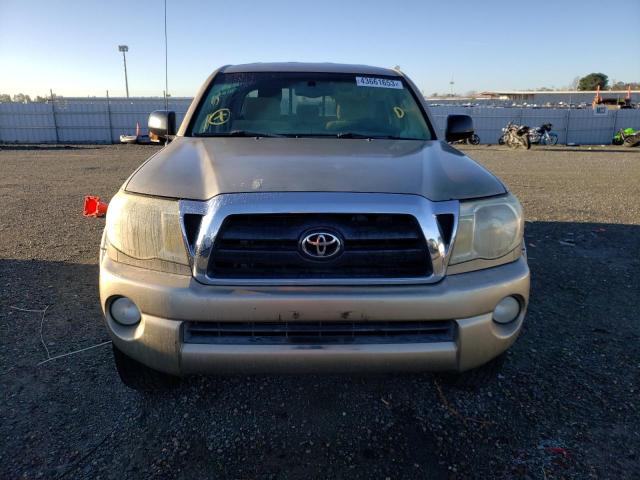 5TEJU62N05Z123311 - 2005 TOYOTA TACOMA DOUBLE CAB PRERUNNER TAN photo 5