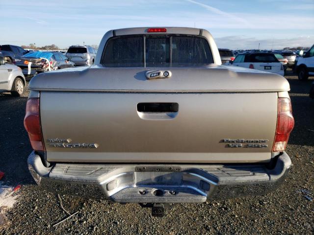 5TEJU62N05Z123311 - 2005 TOYOTA TACOMA DOUBLE CAB PRERUNNER TAN photo 6