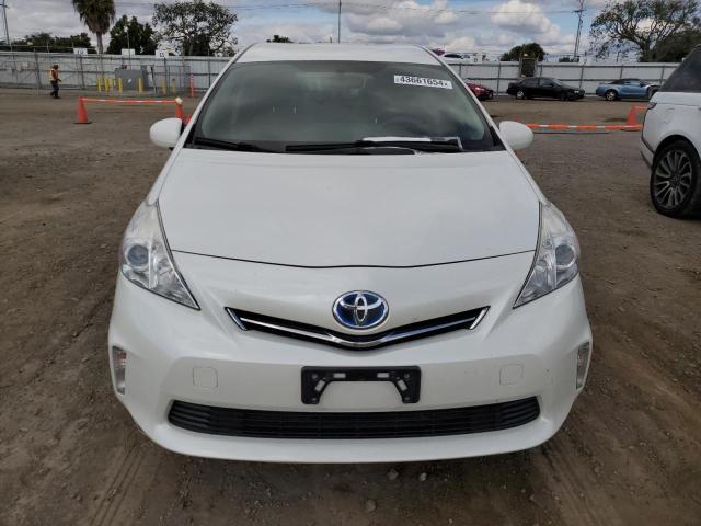 JTDZN3EU7D3271969 - 2013 TOYOTA PRIUS V WHITE photo 5