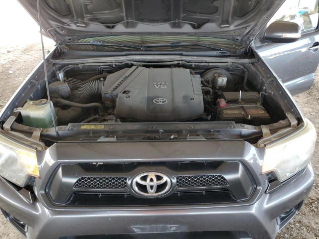 5TFJU4GN3DX039969 - 2013 TOYOTA TACOMA DOUBLE CAB PRERUNNER GRAY photo 11