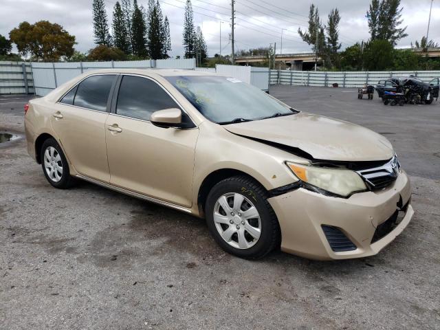 4T1BF1FK3CU047537 - 2012 TOYOTA CAMRY BASE GOLD photo 4