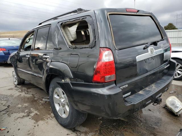 JTEBU14R770114661 - 2007 TOYOTA 4RUNNER SR5 BLACK photo 2