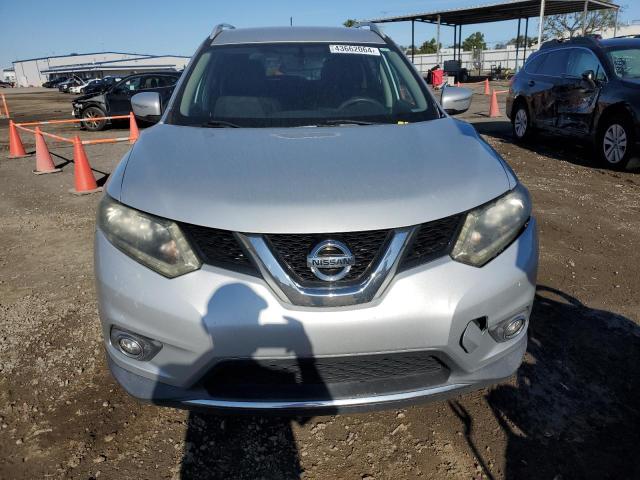 5N1AT2MTXFC811352 - 2015 NISSAN ROGUE S SILVER photo 5