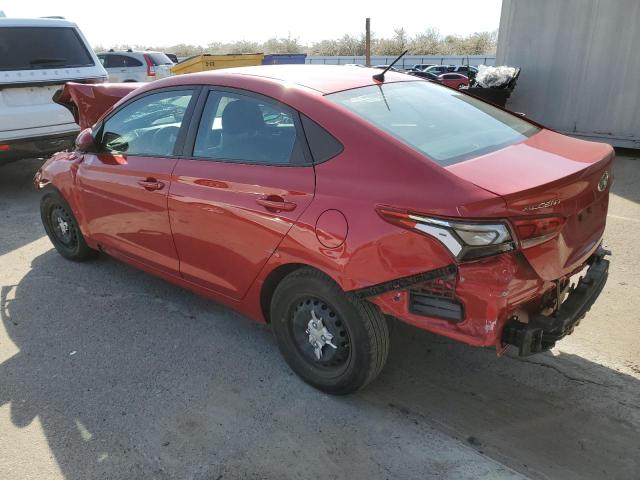 3KPC24A63ME138419 - 2021 HYUNDAI ACCENT SE RED photo 2