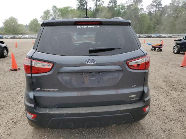 MAJ3S2GEXKC304786 - 2019 FORD ECOSPORT SE GRAY photo 6