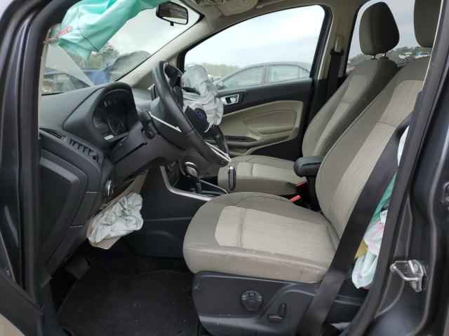 MAJ3S2GEXKC304786 - 2019 FORD ECOSPORT SE GRAY photo 7