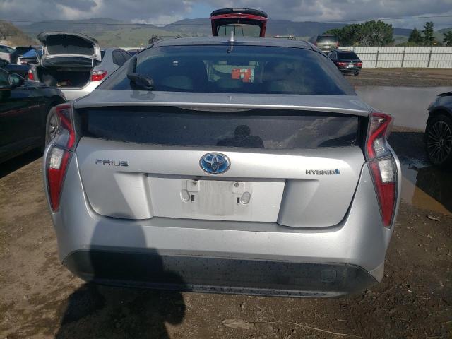 JTDKBRFU1G3007419 - 2016 TOYOTA PRIUS SILVER photo 6