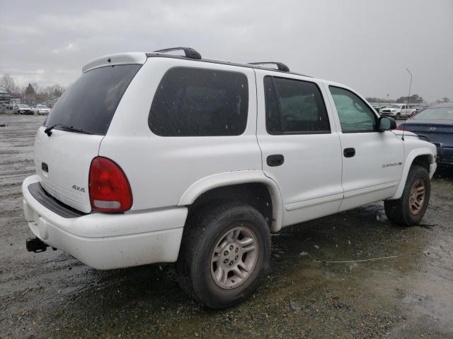 1B4HS28Y0WF216565 - 1998 DODGE DURANGO WHITE photo 3