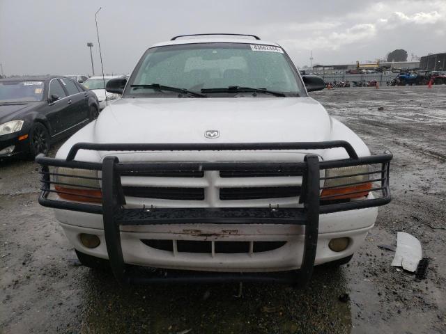 1B4HS28Y0WF216565 - 1998 DODGE DURANGO WHITE photo 5