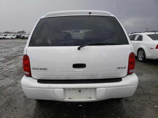 1B4HS28Y0WF216565 - 1998 DODGE DURANGO WHITE photo 6