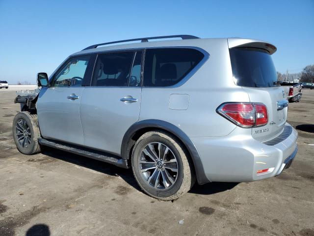 JN8AY2ND7L9110228 - 2020 NISSAN ARMADA SV SILVER photo 2