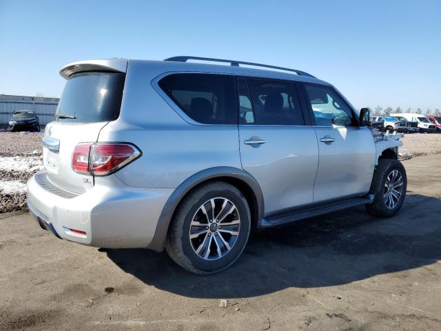 JN8AY2ND7L9110228 - 2020 NISSAN ARMADA SV SILVER photo 3