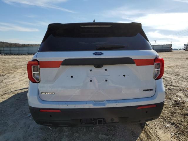 1FM5K8AB5RGA23076 - 2024 FORD EXPLORER POLICE INTERCEPTOR 白色 照片 6