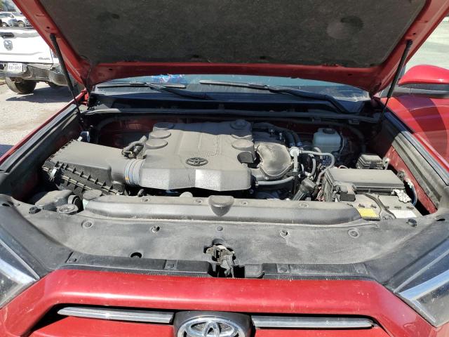 JTEMU5JR2M5935198 - 2021 TOYOTA 4RUNNER SR5/SR5 PREMIUM 勃艮第红 照片 12