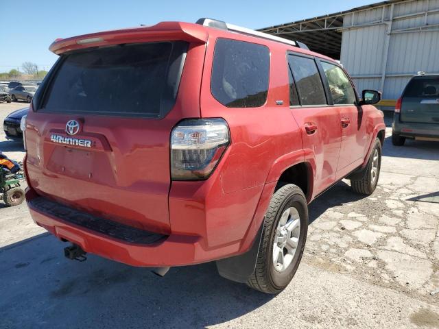 JTEMU5JR2M5935198 - 2021 TOYOTA 4RUNNER SR5/SR5 PREMIUM BURGUNDY photo 3