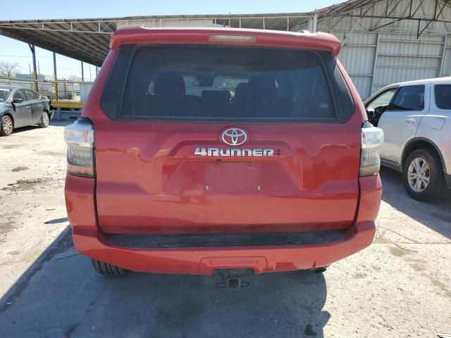 JTEMU5JR2M5935198 - 2021 TOYOTA 4RUNNER SR5/SR5 PREMIUM BURGUNDY photo 6