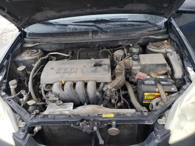 2T1KR32E73C059856 - 2003 TOYOTA COROLLA MA XR BLACK photo 11