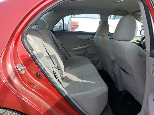 2T1BU4EE1BC595877 - 2011 TOYOTA COROLLA BASE RED photo 10
