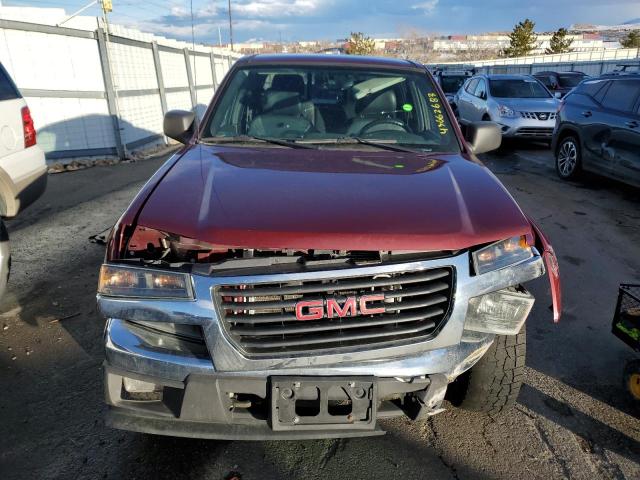 1GTDT13E378242542 - 2007 GMC CANYON RED photo 5