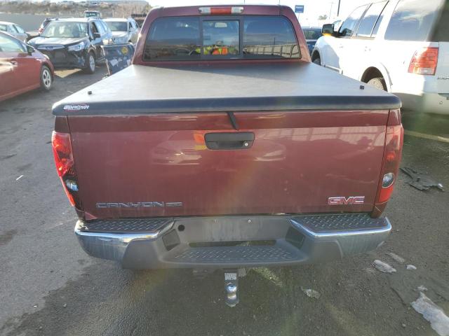1GTDT13E378242542 - 2007 GMC CANYON RED photo 6