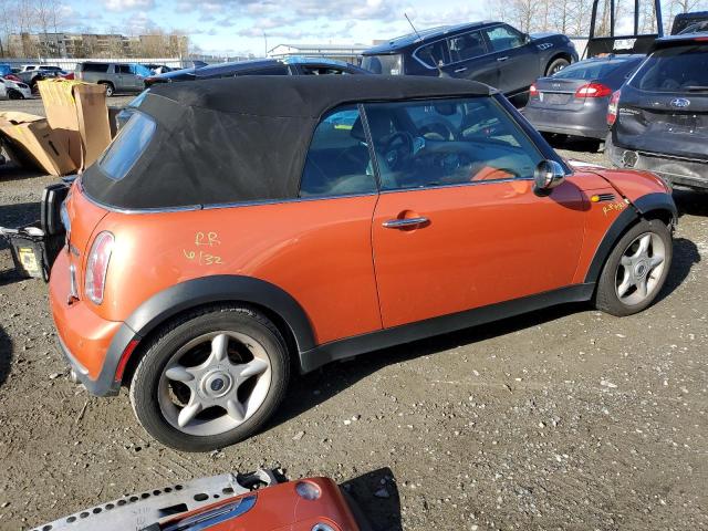 WMWRF33425TG10140 - 2005 MINI COOPER ORANGE photo 3