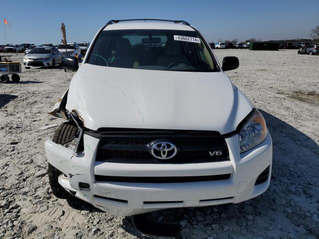 JTMZK33V59D001869 - 2009 TOYOTA RAV4 WHITE photo 5