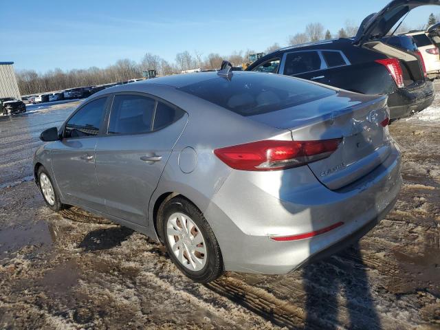 5NPD74LF1HH150623 - 2017 HYUNDAI ELANTRA SE SILVER photo 2