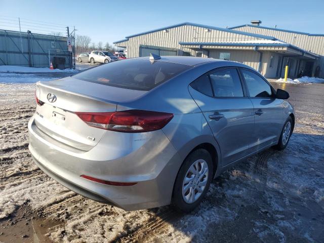 5NPD74LF1HH150623 - 2017 HYUNDAI ELANTRA SE SILVER photo 3