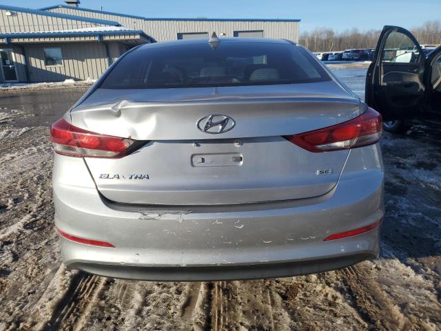 5NPD74LF1HH150623 - 2017 HYUNDAI ELANTRA SE SILVER photo 6