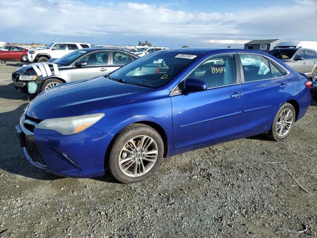 4T1BF1FK5GU540724 - 2016 TOYOTA CAMRY 4D 2 LE BLUE photo 1