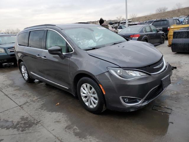 2C4RC1BG0HR675928 - 2017 CHRYSLER PACIFICA TOURING L გრაფიტი ფოტო 4