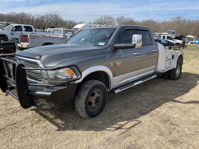 3C63DRJL4CG313610 - 2012 DODGE RAM 3500 LARAMIE GRAY photo 2