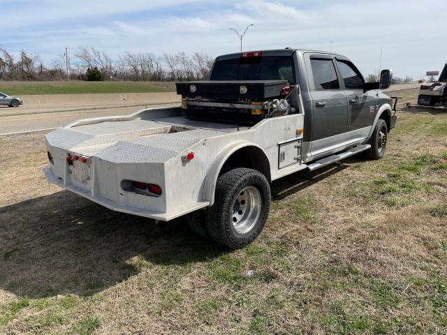 3C63DRJL4CG313610 - 2012 DODGE RAM 3500 LARAMIE GRAY photo 4