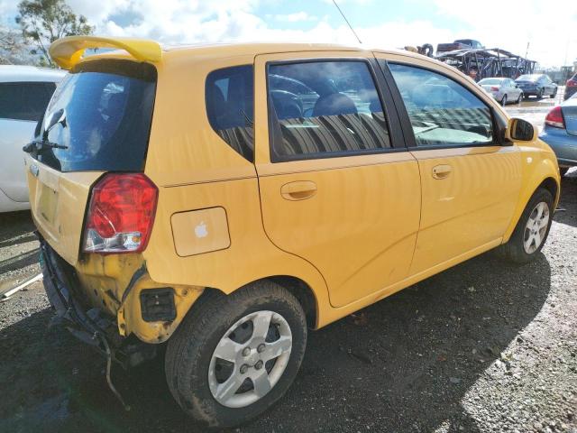 KL1TD62655B477807 - 2005 CHEVROLET AVEO BASE Sarı foto 3