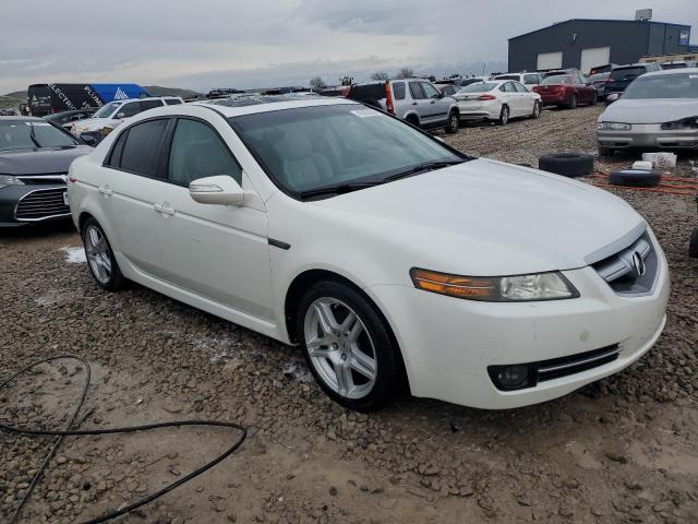 19UUA66287A017564 - 2007 ACURA TL WHITE photo 4