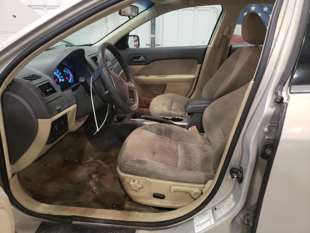 3FAHP0HA6AR154604 - 2010 FORD FUSION 4D SE CREAM photo 7