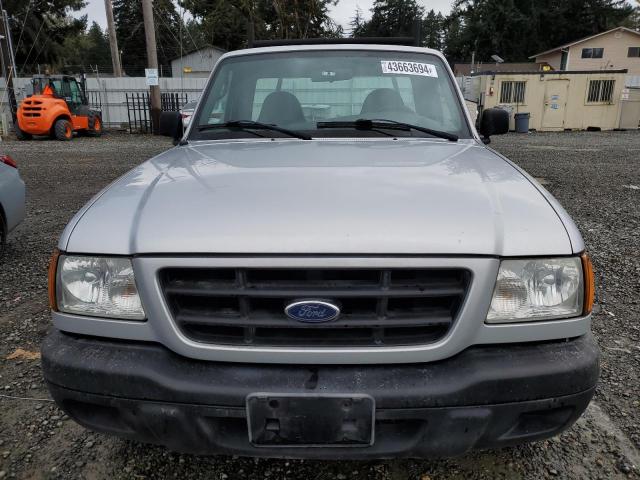 1FTYR10D03PB42037 - 2003 FORD RANGER SILVER photo 5